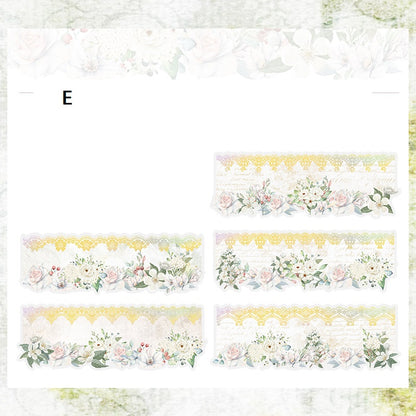 Lace romantic stickers