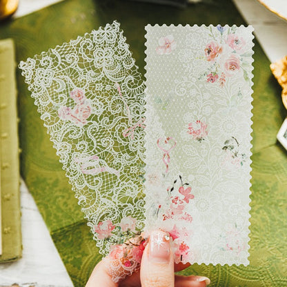 Vintage printed lace paper