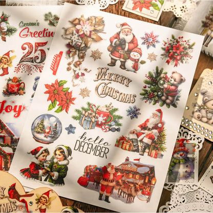 3PcsVintageChristmas-Rub-OnsStickers-2