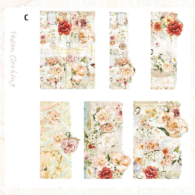 Vintage Gorgeous Flower Paper