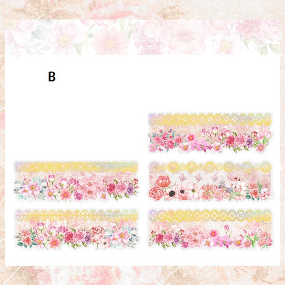 Lace romantic stickers