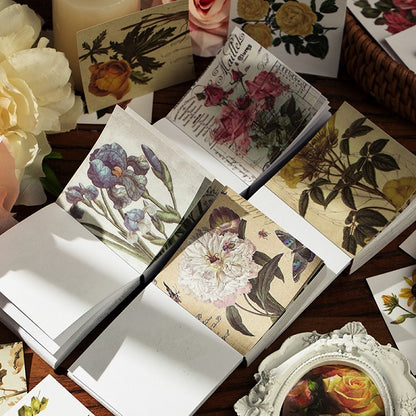 Vintage Beautiful Flower Paper