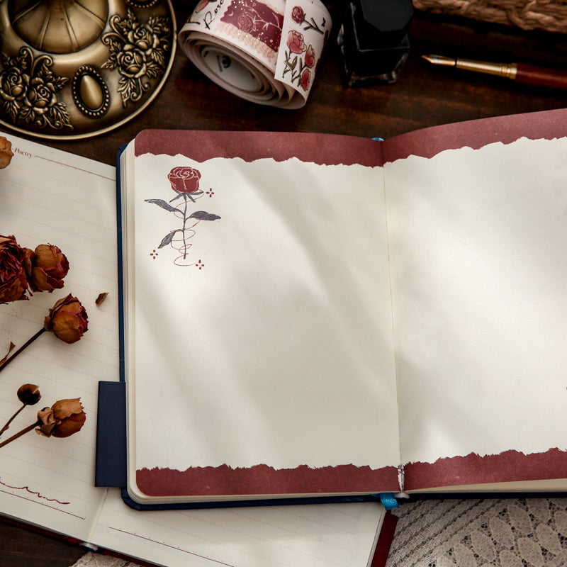 rose notebook