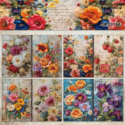 A5colorfulflower-paper-Scrapbooking-2