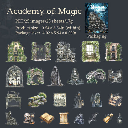 AcademyofMagic-Sticker-JunkJournal