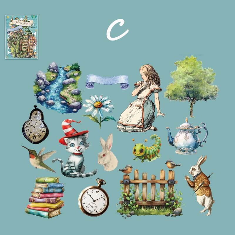 Alice Story PET Stickers