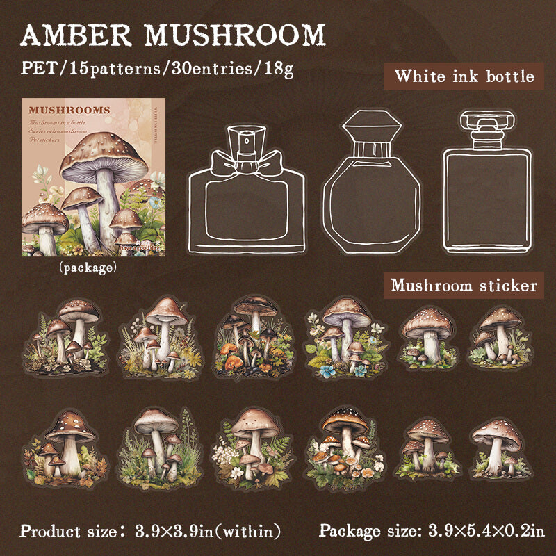 AmberMushroom-Stickers