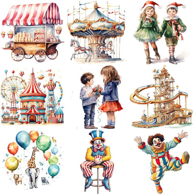 Amusement_Park_-Stickers-scrapbooking-2