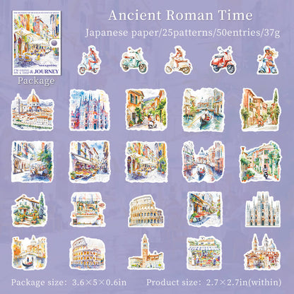 AncientRomanTime-sticker-scrapbook