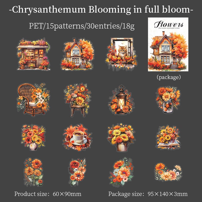 Window Seasons Series Stickers