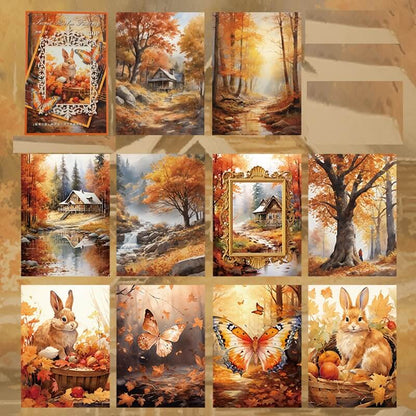      AutumnForest-Paper-Scrapbook