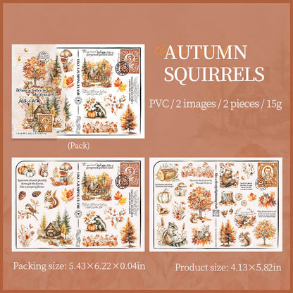 AutumnSquirrels-Rub-OnStickers