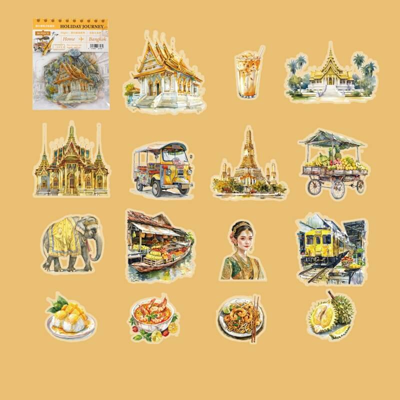 Bangkok-Stickers-Scrapbooking