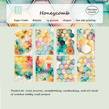 Beehive scrapbook paper