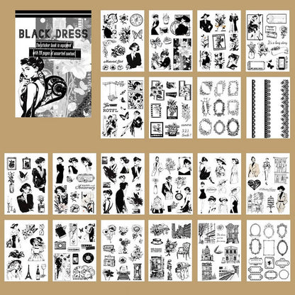 Retro Series Sticker Book