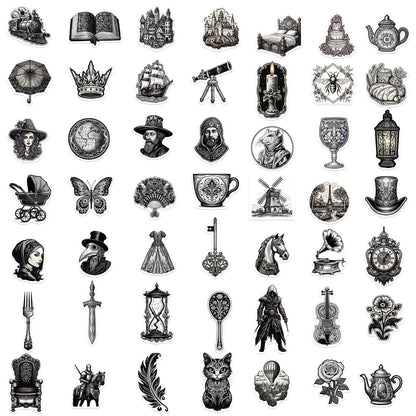 BlackandWhiteWorld-Stickers-junkjournal-2