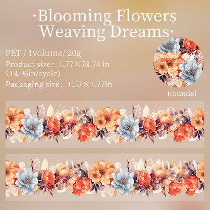 BloomingFlowersWeaveringDreams-Tape-Scrapbooking