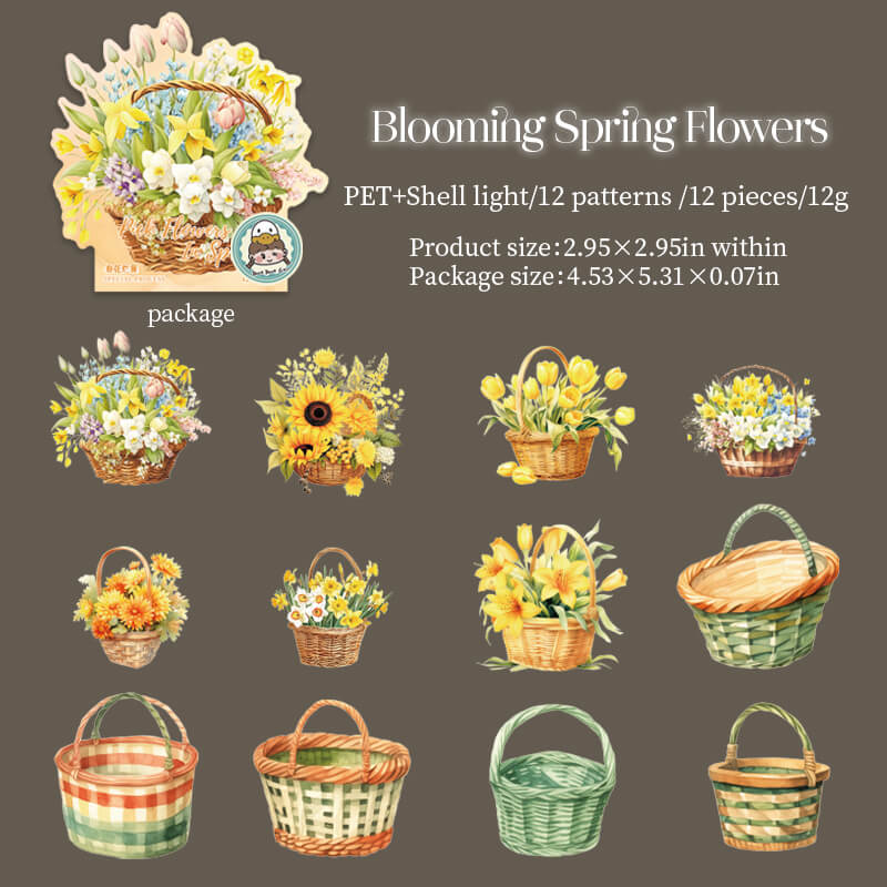 BloomingSpringFlowers-Stickers-Scrapbooking