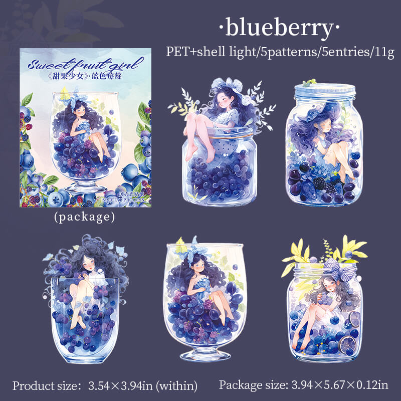  Blueberry-Sticker