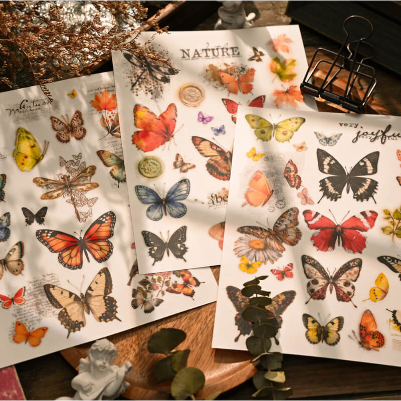 Butterfly-Rub-OnStickers-Scrapbooking