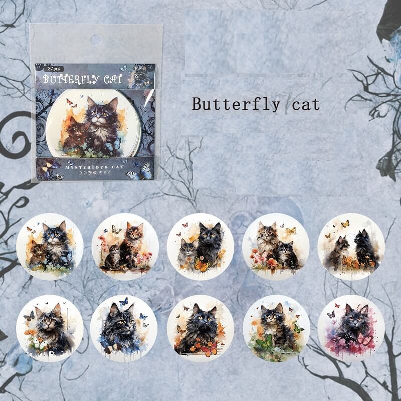 ButterflyCat-Stickers