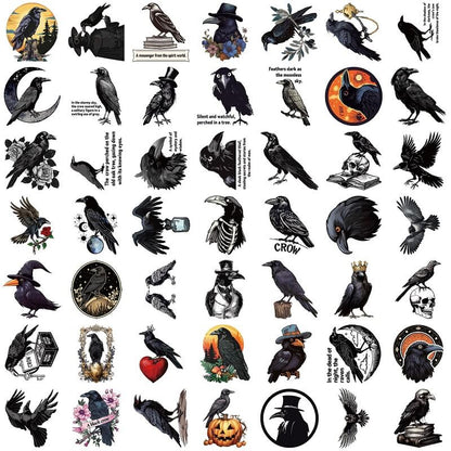 CartoonCrow-Stickers-JunkJournal-3