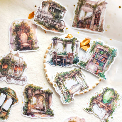 Castle Ruins Stickers