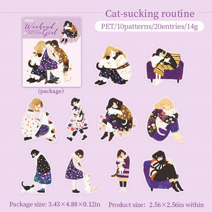 CatSuckingroutine-Stickers-Scrapbooking