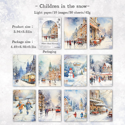 Childreninthesnow-Paper-Scrapbooking