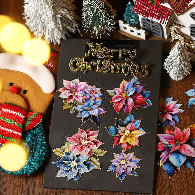 ChristmasFlowers-Stickers-Scrapbooking-2