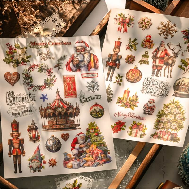 ChristmasRub-OnsStickersScrapbooking