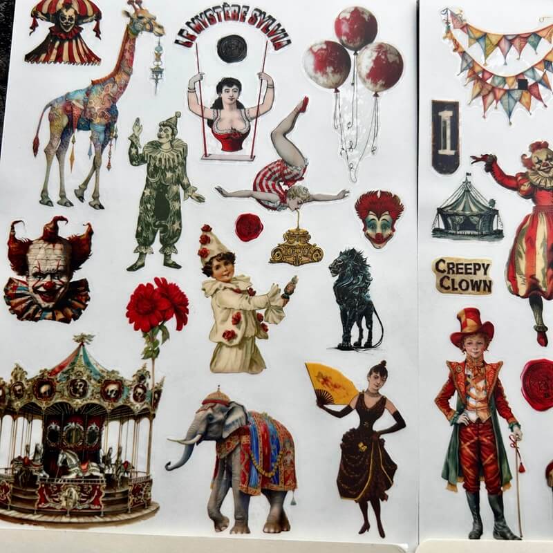 Circus-Rub-on_Sticker-junkjournal-3