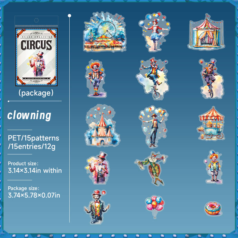 Clowning-Stickers-Scrapbooking