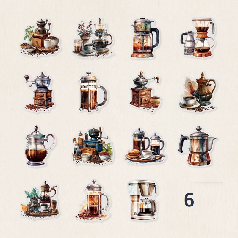 Coffee Series Stickers