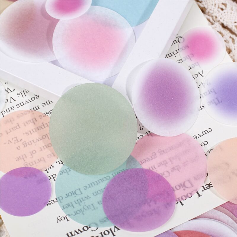 ColorfulCircle-Stickers-Scrapbook-1