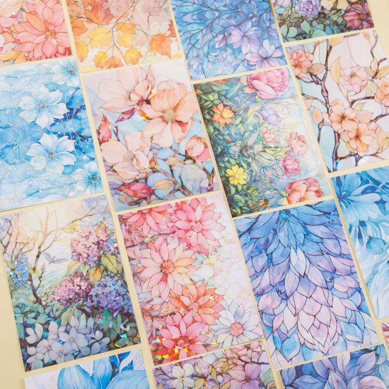    ColorfulFlowers-Stickers-Scrapbooking