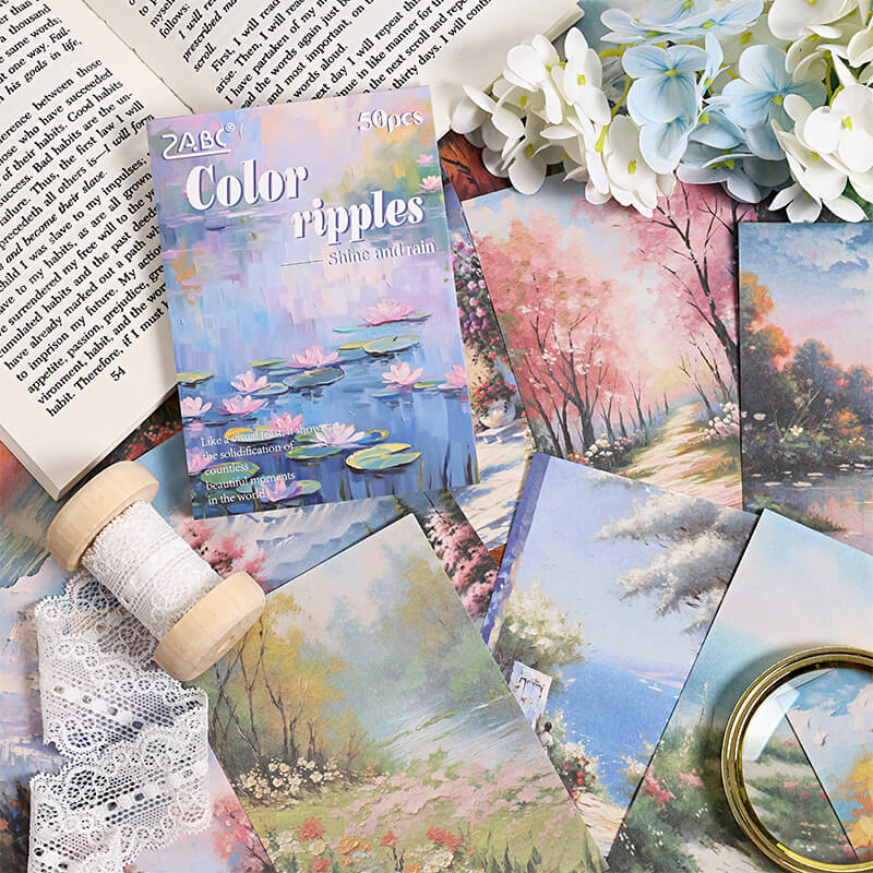 ColorfulOilPainting-Paper-Scrapbook-5