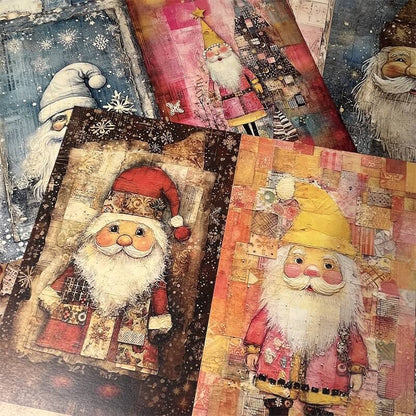 ColorfulSantaClaus-paper-Scrapbooking-4