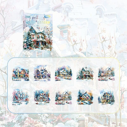 Colorful_house-stickers-scrapbook