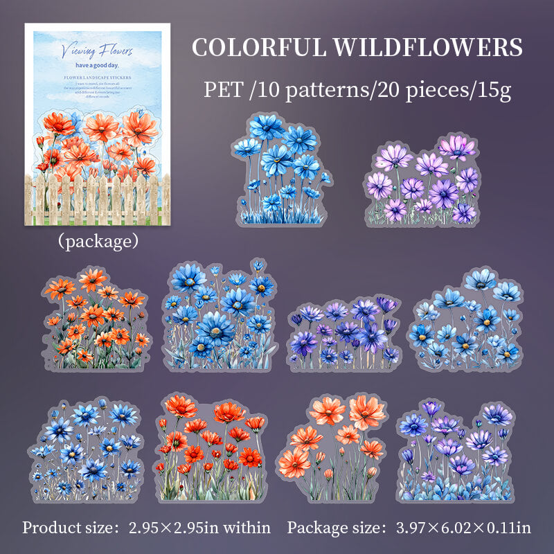 Colorfulwildflowers-stickers-scrapbooking