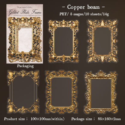 Gilt Photo Frame Stickers