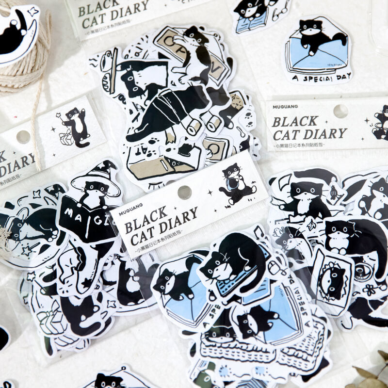 CuteBlackCat-Stickers-Scrapbooking-3