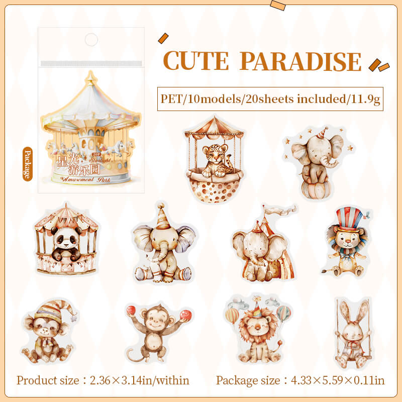 CuteParadise-Stickers-Scrapbooking