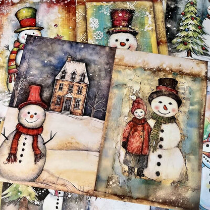 CuteSnowman-Paper-Scrapbook-3