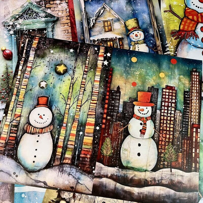 CuteSnowman-Paper-Scrapbook-3