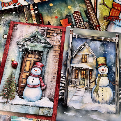 CuteSnowman-Paper-Scrapbook-5