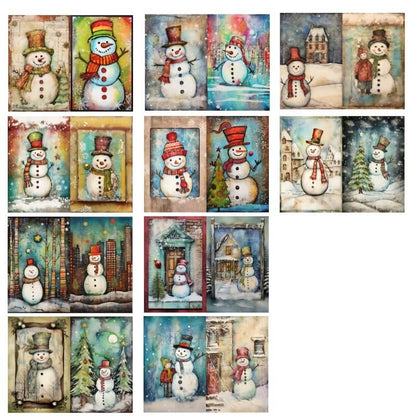 CuteSnowman-Paper-Scrapbook-7