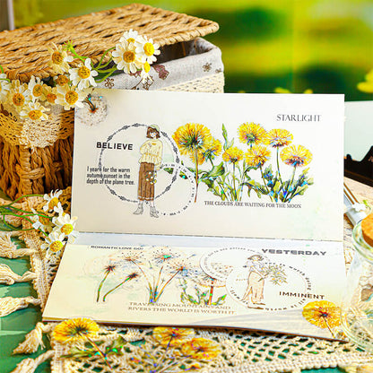 Dandelion-stickers-Scrapbooking-4