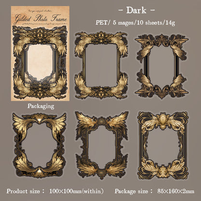 Gilt Photo Frame Stickers