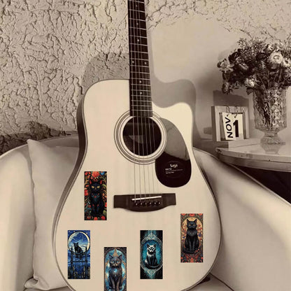 DarkCat-Stickers-Guitar